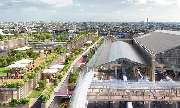 La gare du Nord doit multiplier sa taille par 4 à l'horizon 2024. © Ceetrus/Valode & Pistre