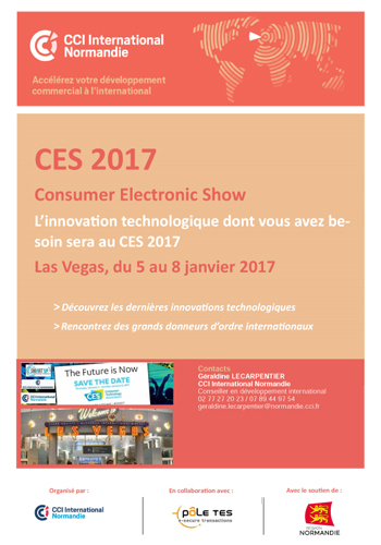 Plaquette CES 2017 CCI International Normandie
