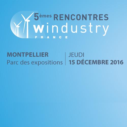 Rencontres Windustry France de Montpellier - 15 décembre 2016