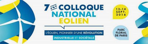 7ème Colloque National Eolien de FEE - 13 et 14 septembre 2016