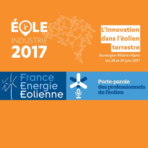 Eole Industrie 2017 Innovation dans l'éolien terrestre 28 juin 2017