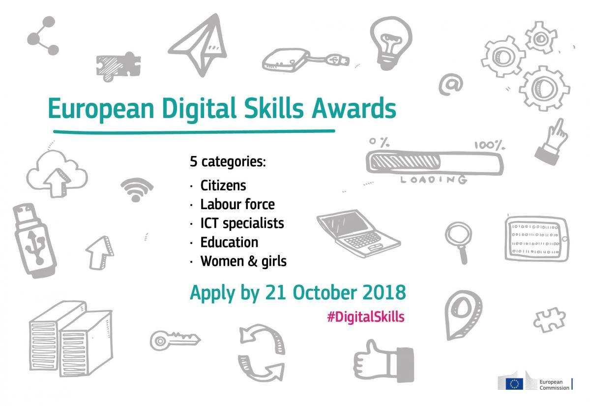 European Digital Skills Awards 2018, Europe, Numérique