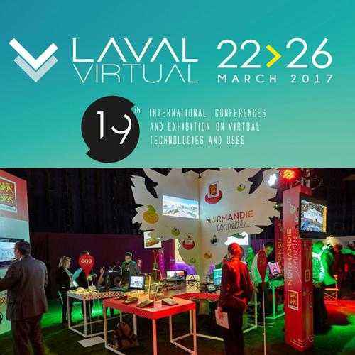 Laval Virtual exposants stand Normandie Connectée