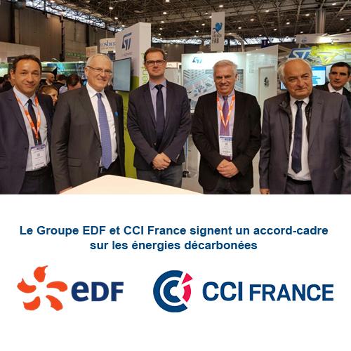 Accord-cadre CCI France/EDF : CCI Business au service des chantiers industriels