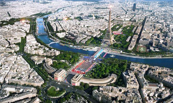 Les installations du Trocadéro pour Paris 2024 © Paris 2024/Ph. Guignard